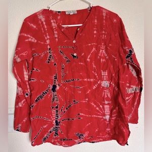 Lucky Brand lightweight, lightly worn blouse. Size - M